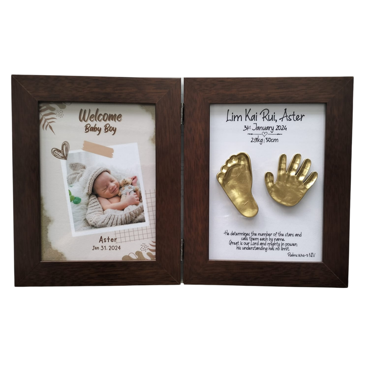 IP1A – 2 impression casts either hands or feet