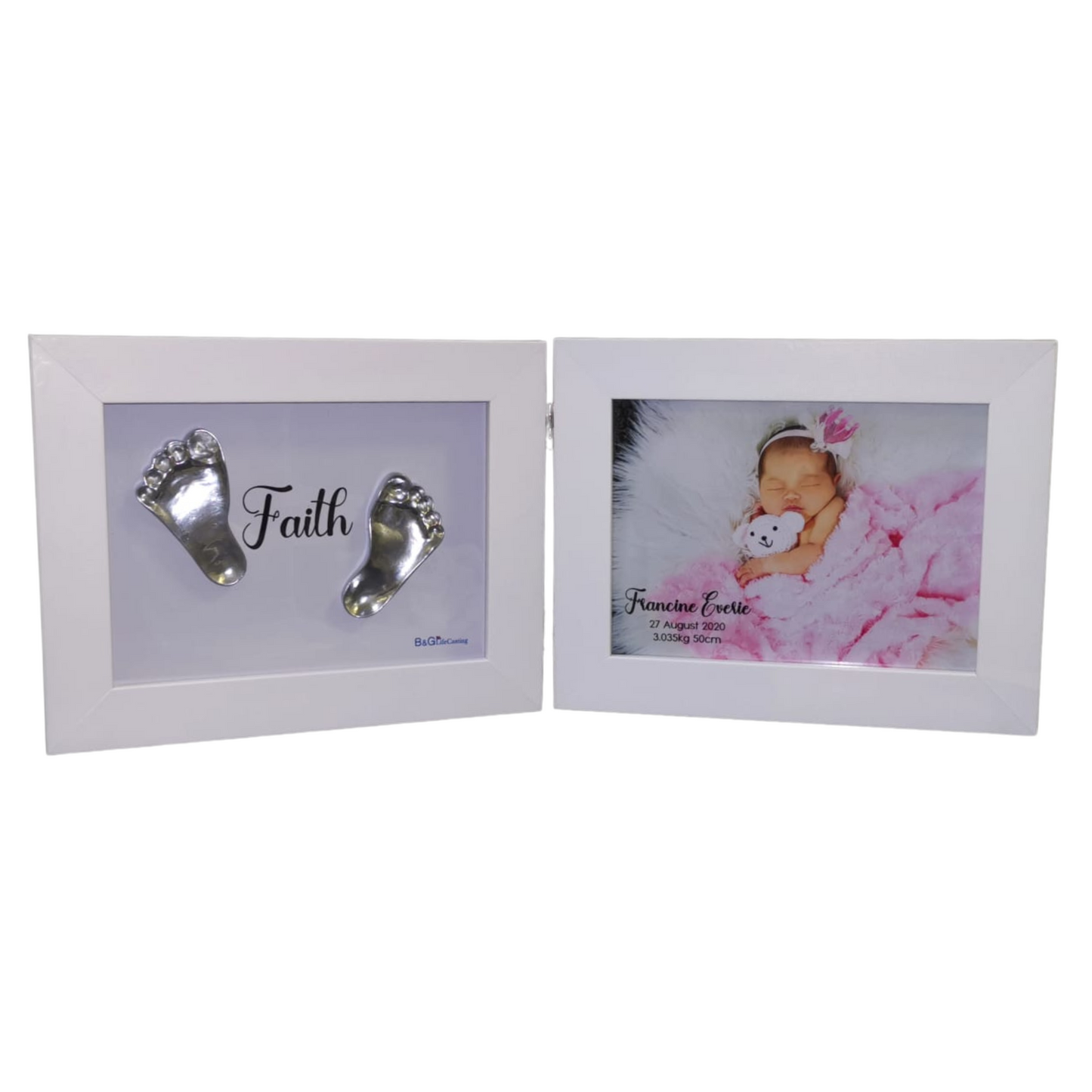 IP1A – 2 impression casts either hands or feet